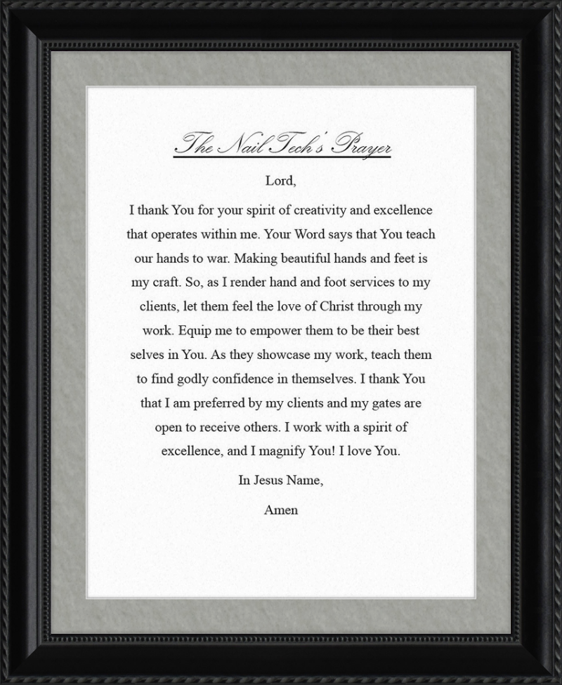 Nail Tech's Prayer