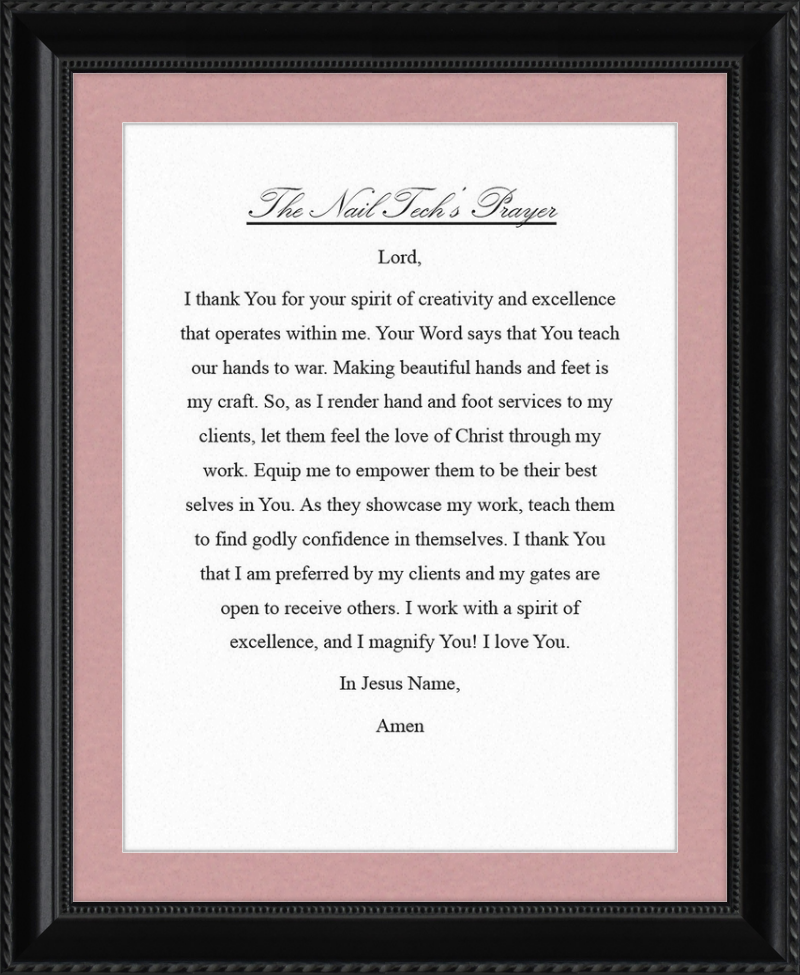 Nail Tech's Prayer