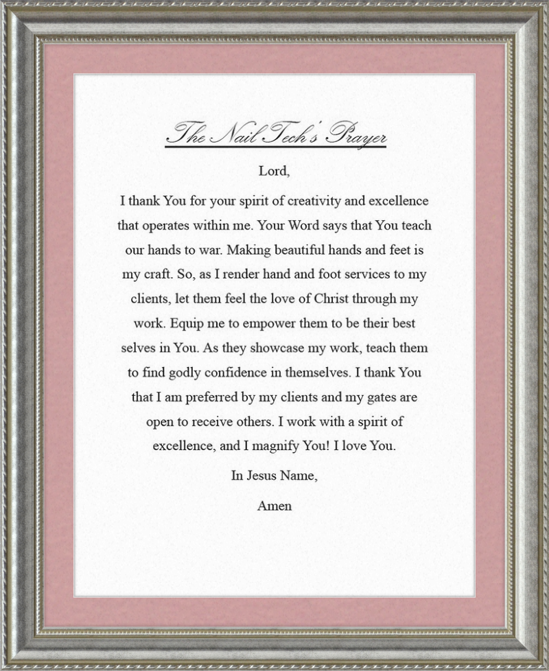 Nail Tech's Prayer