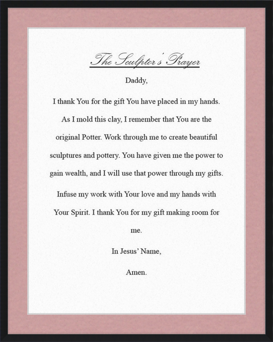 Sculptor's Prayer