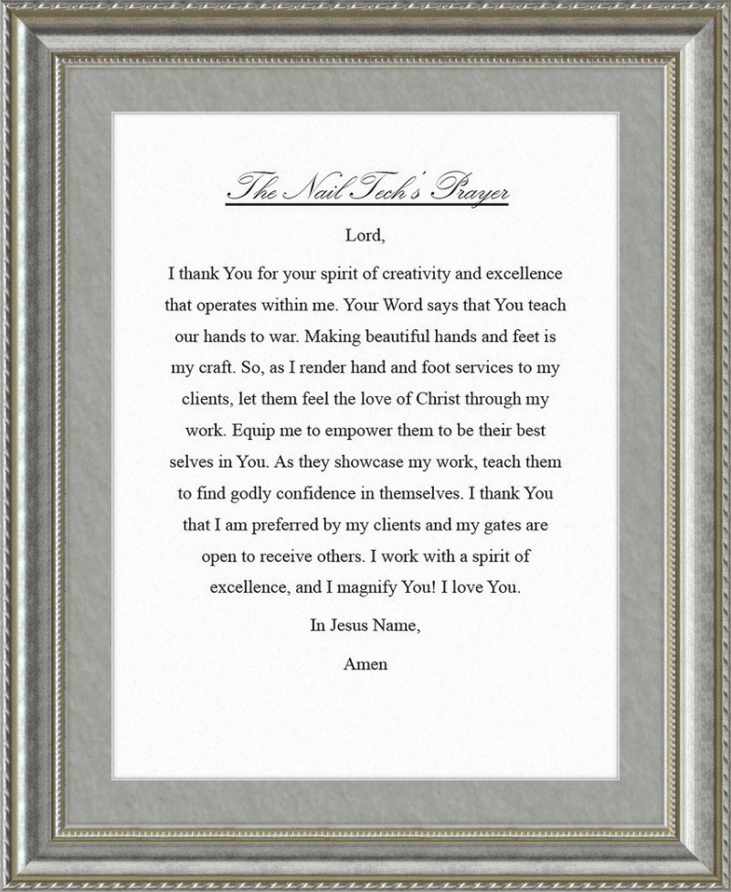 Nail Tech's Prayer