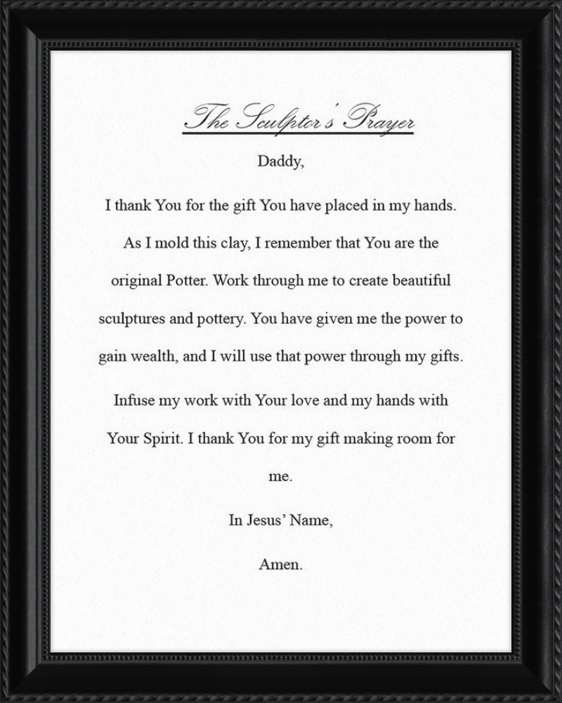 Sculptor's Prayer