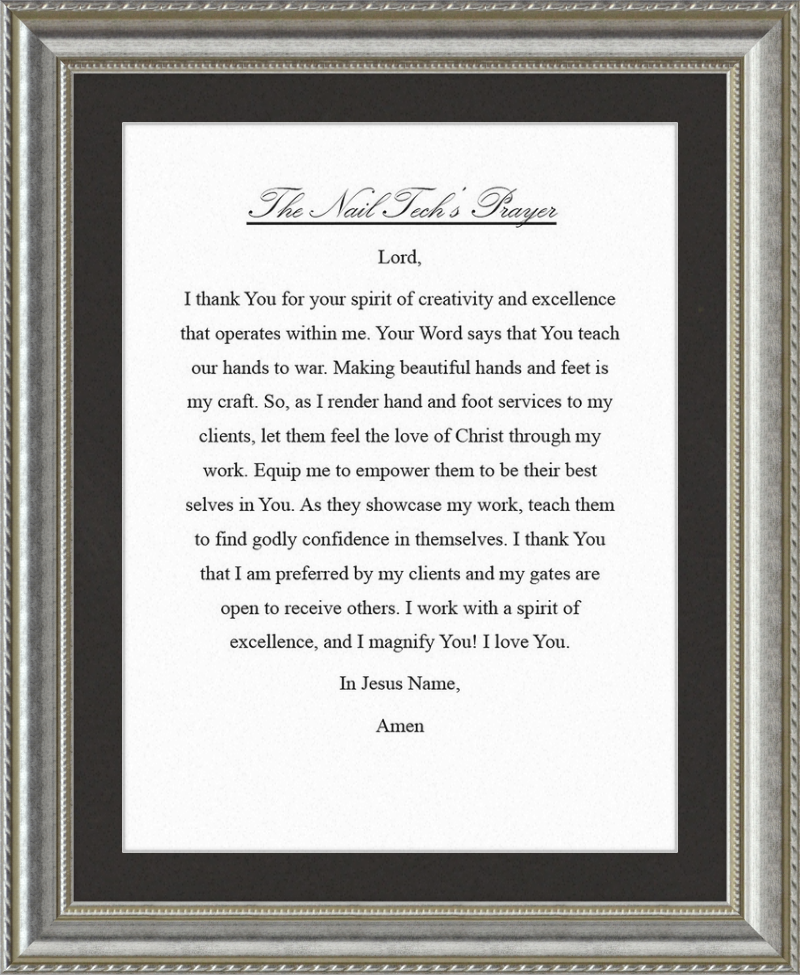 Nail Tech's Prayer