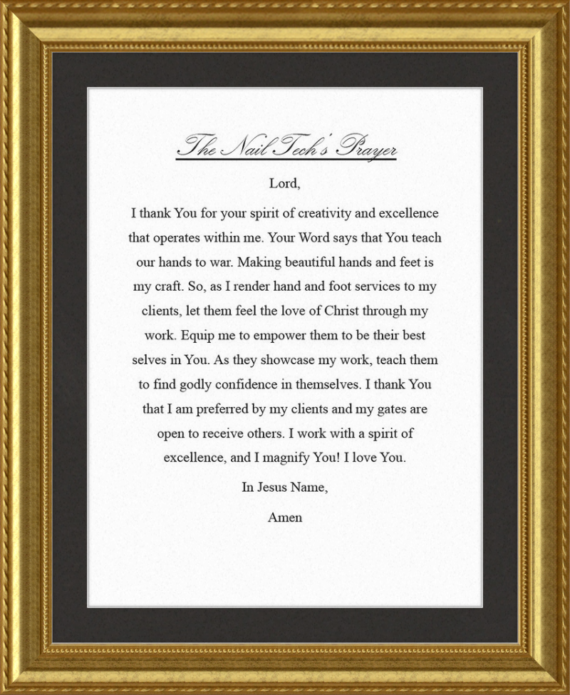 Nail Tech's Prayer