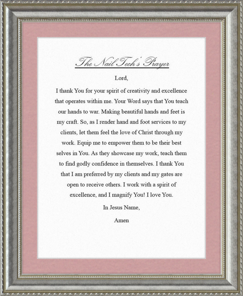 Nail Tech's Prayer