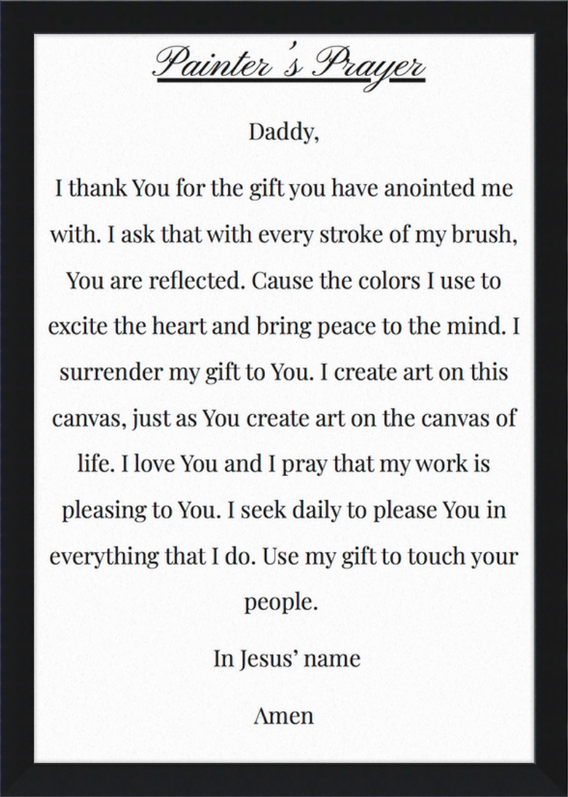 The Painters prayer