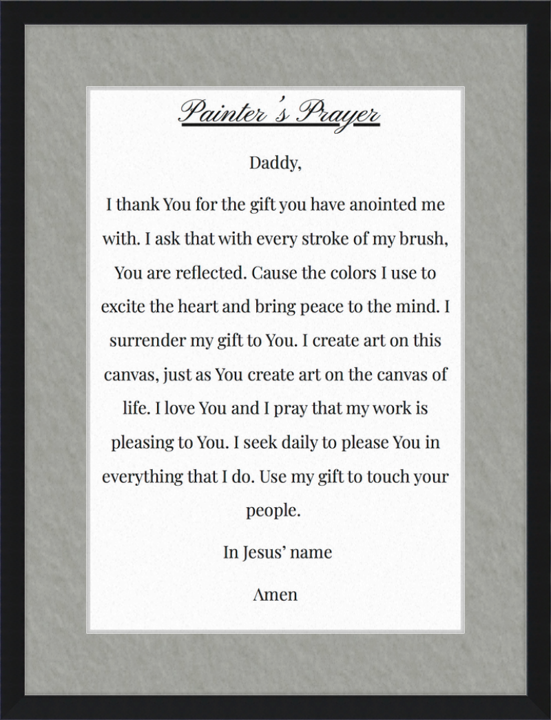 The Painters prayer