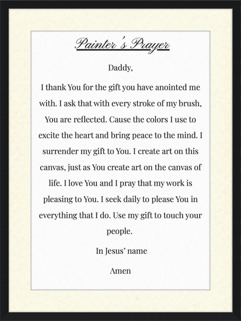 The Painters prayer