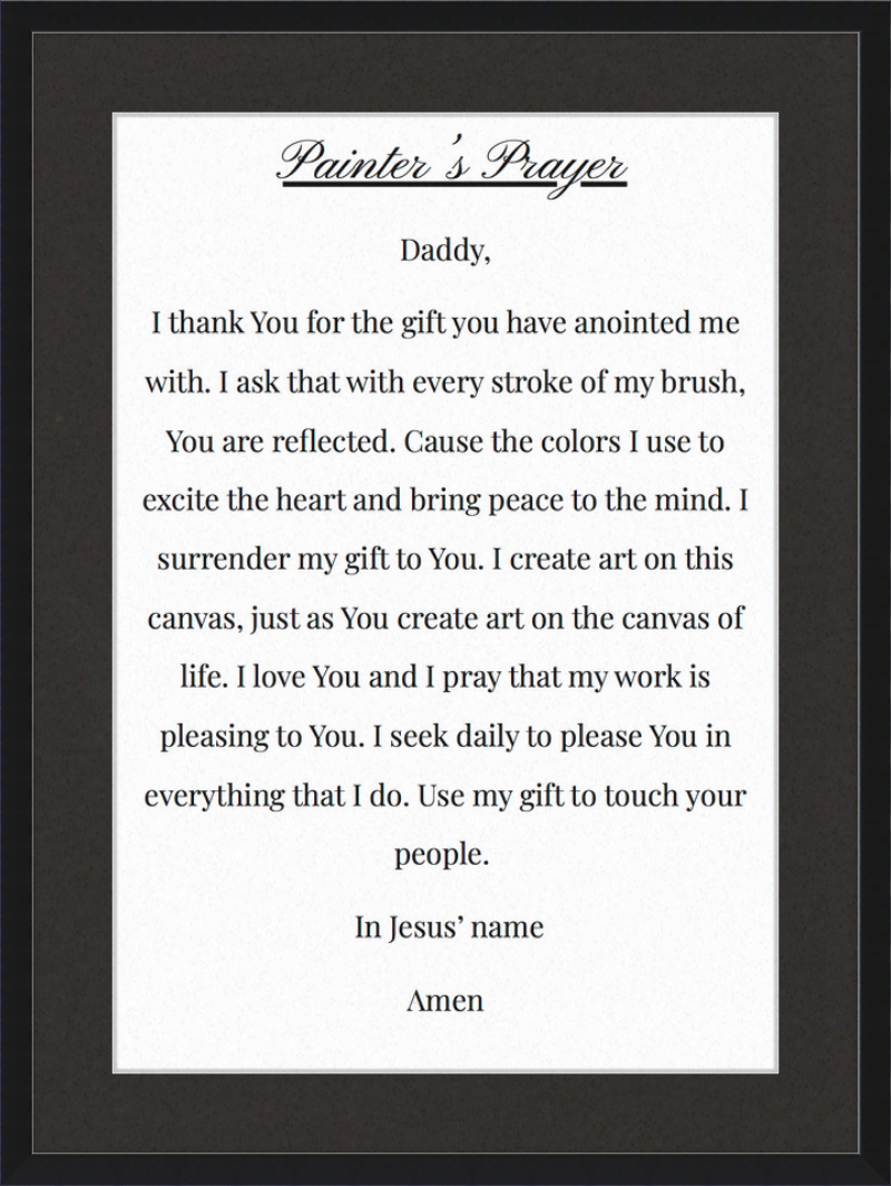 The Painters prayer