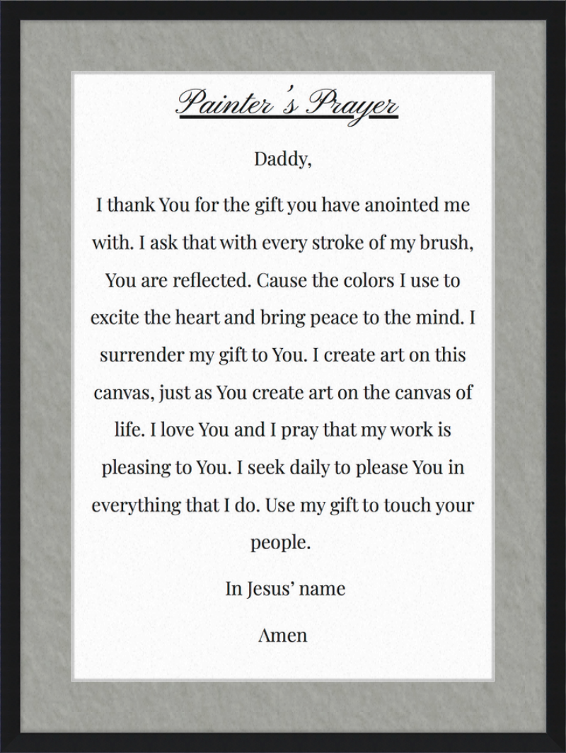 The Painters prayer