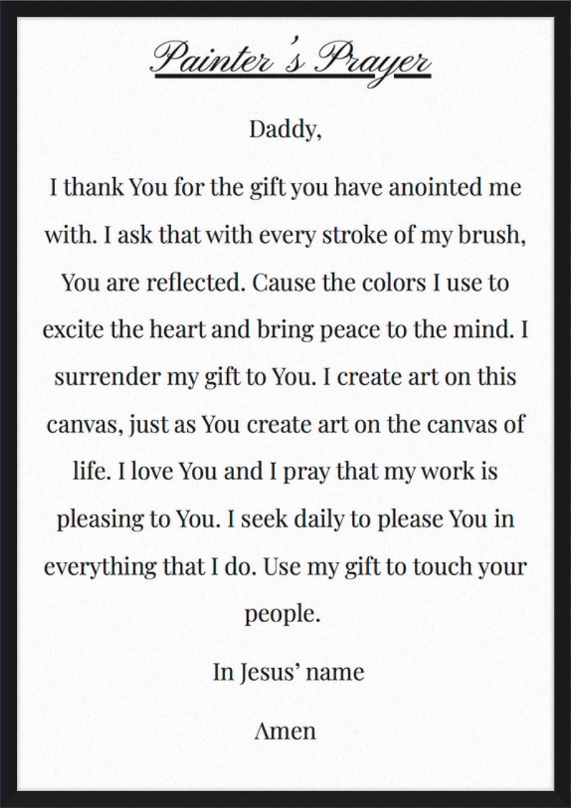 The Painters prayer