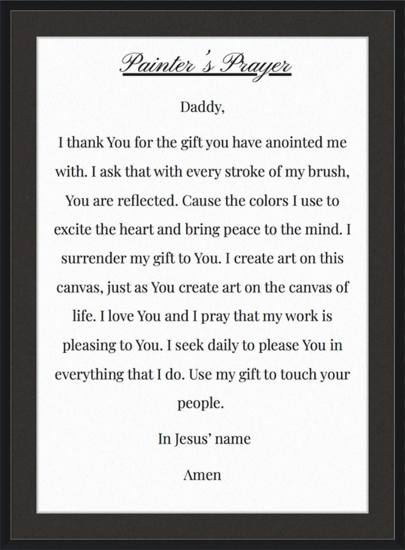 The Painters prayer