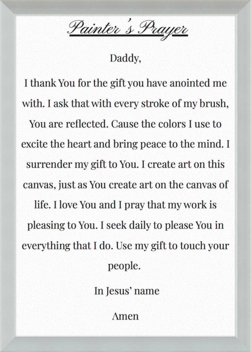 The Painters prayer