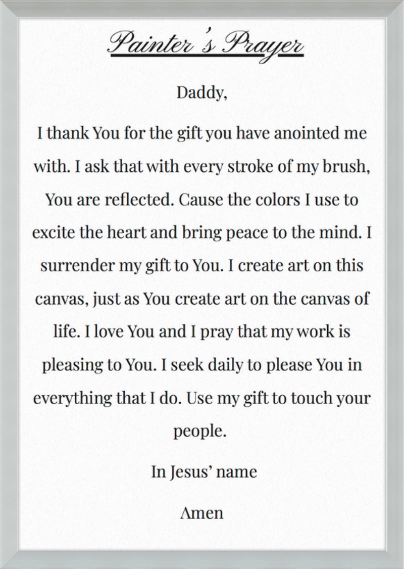 The Painters prayer