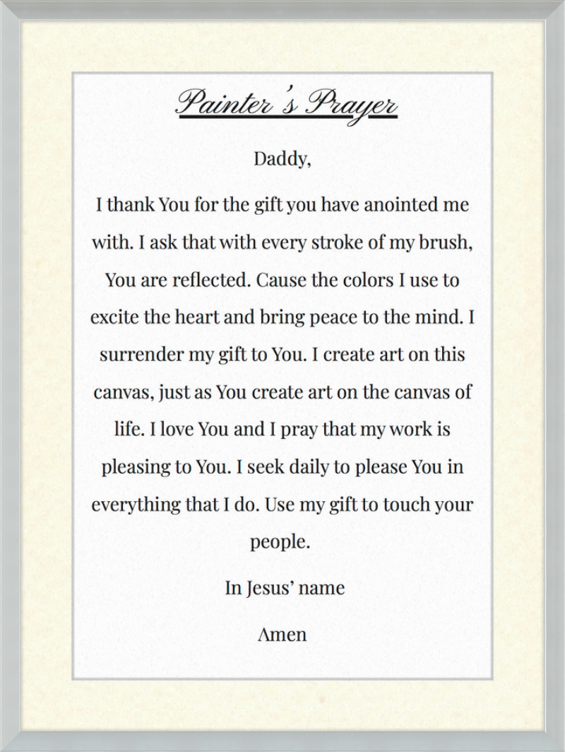 The Painters prayer