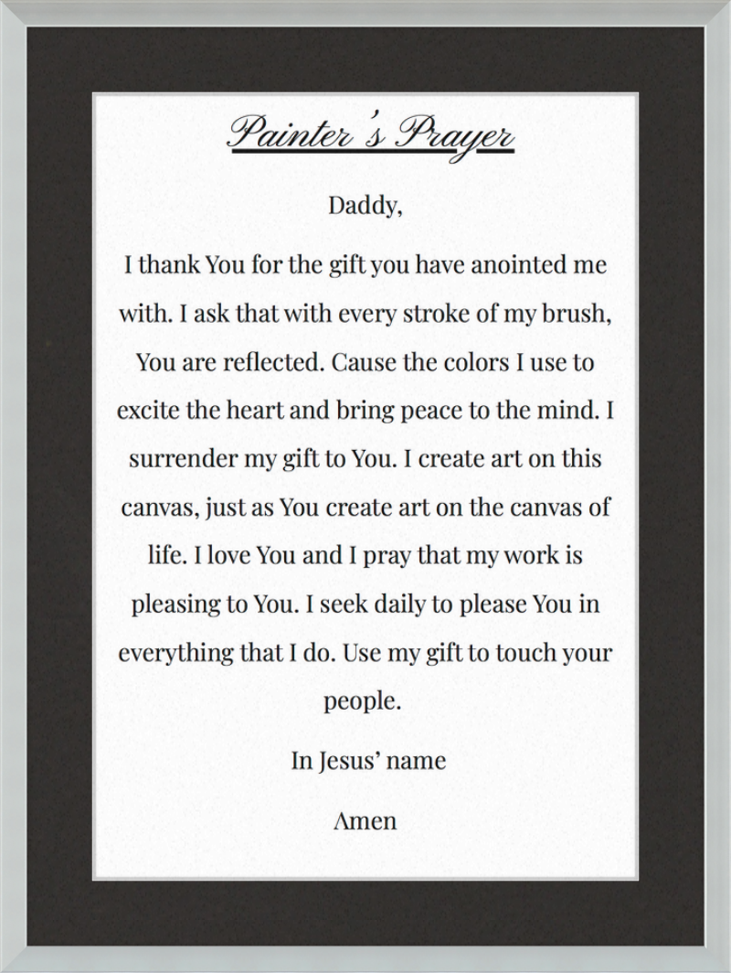 The Painters prayer