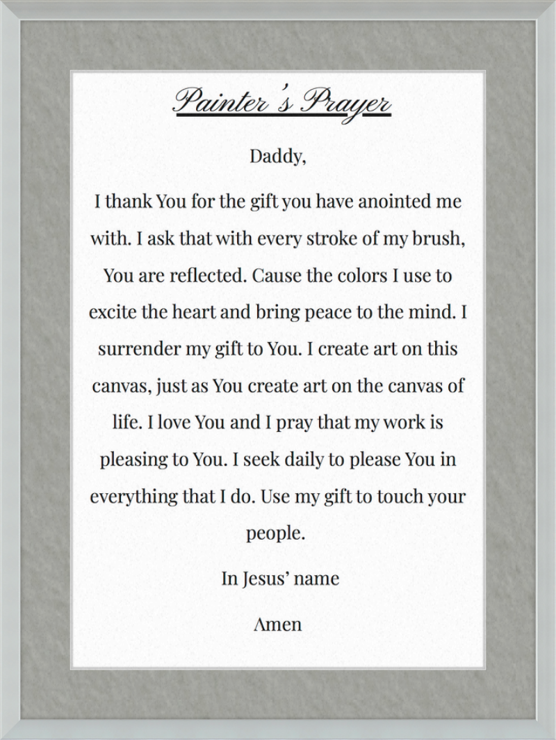 The Painters prayer