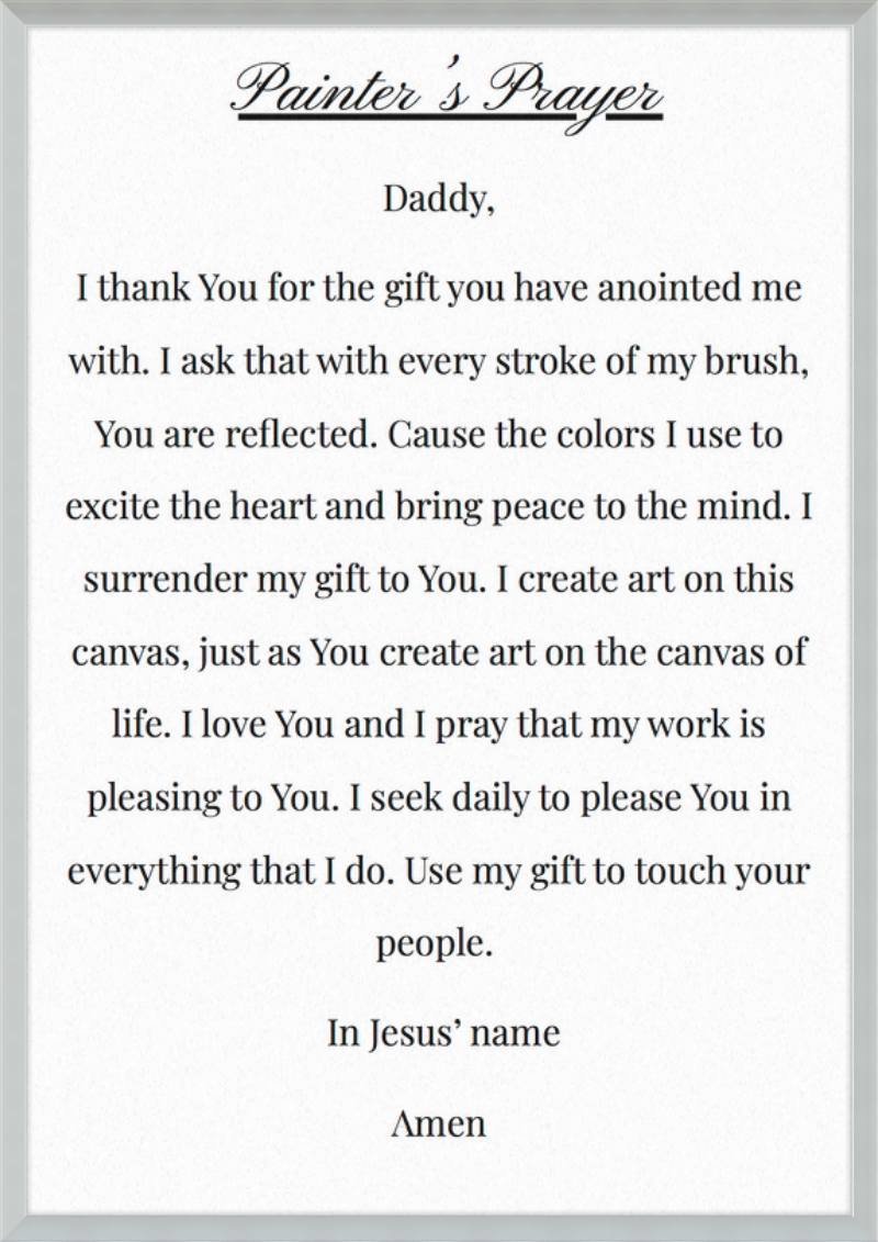 The Painters prayer