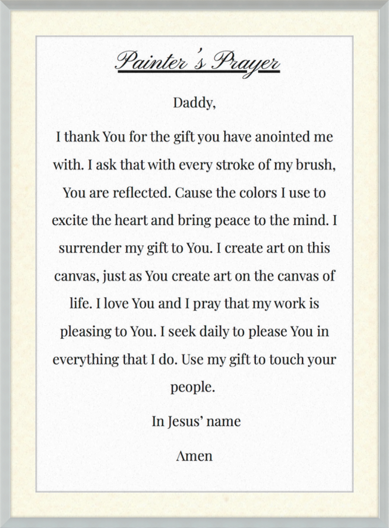 The Painters prayer