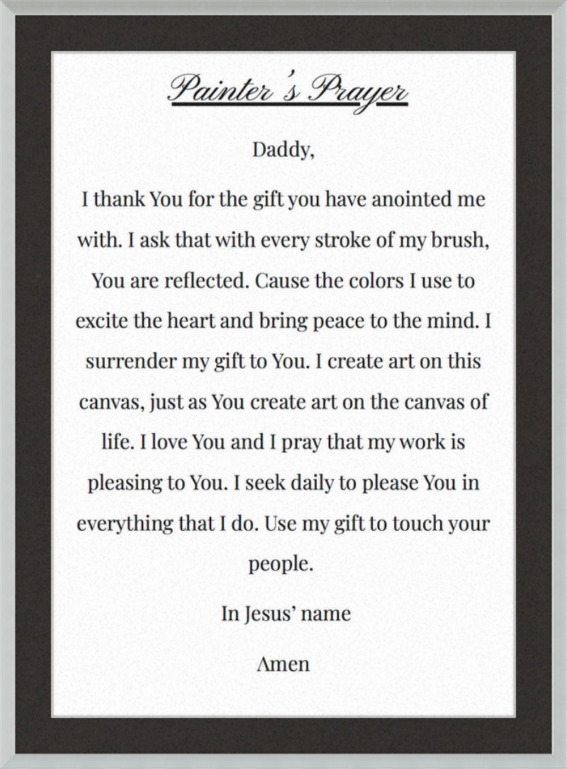 The Painters prayer