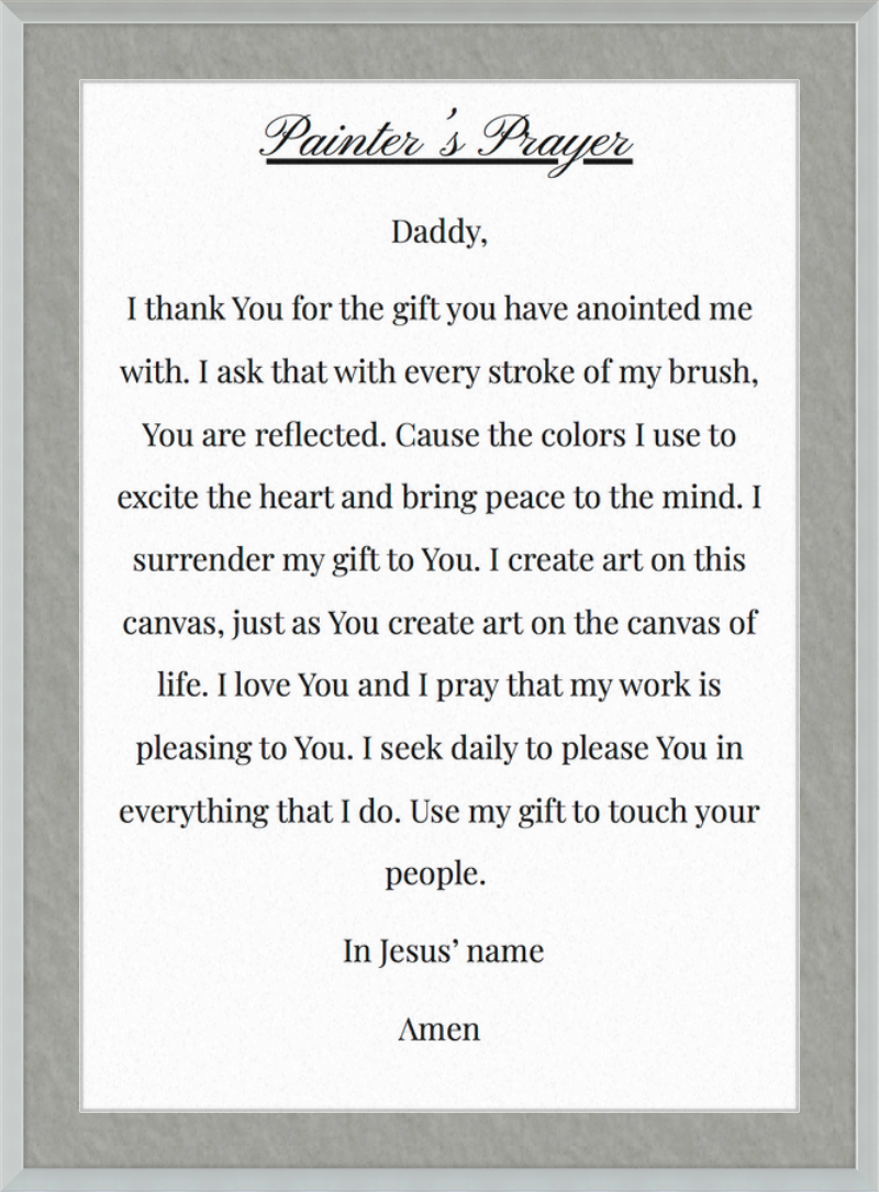 The Painters prayer