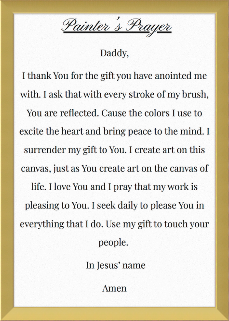 The Painters prayer