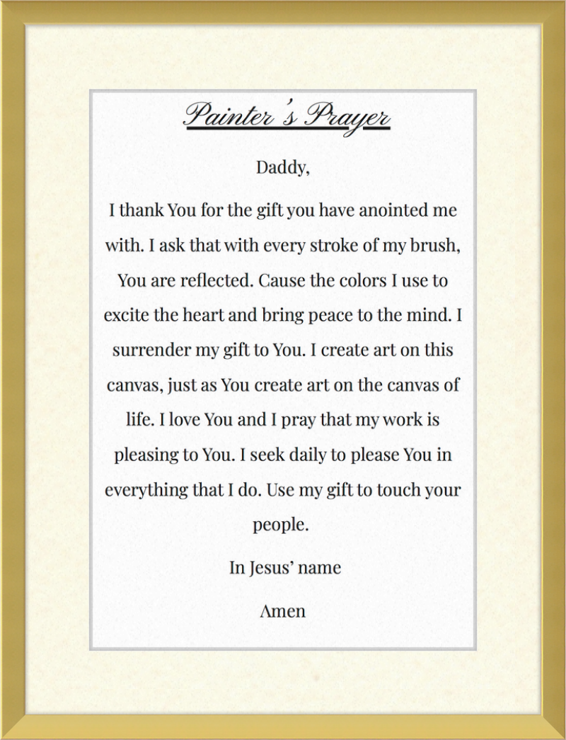 The Painters prayer