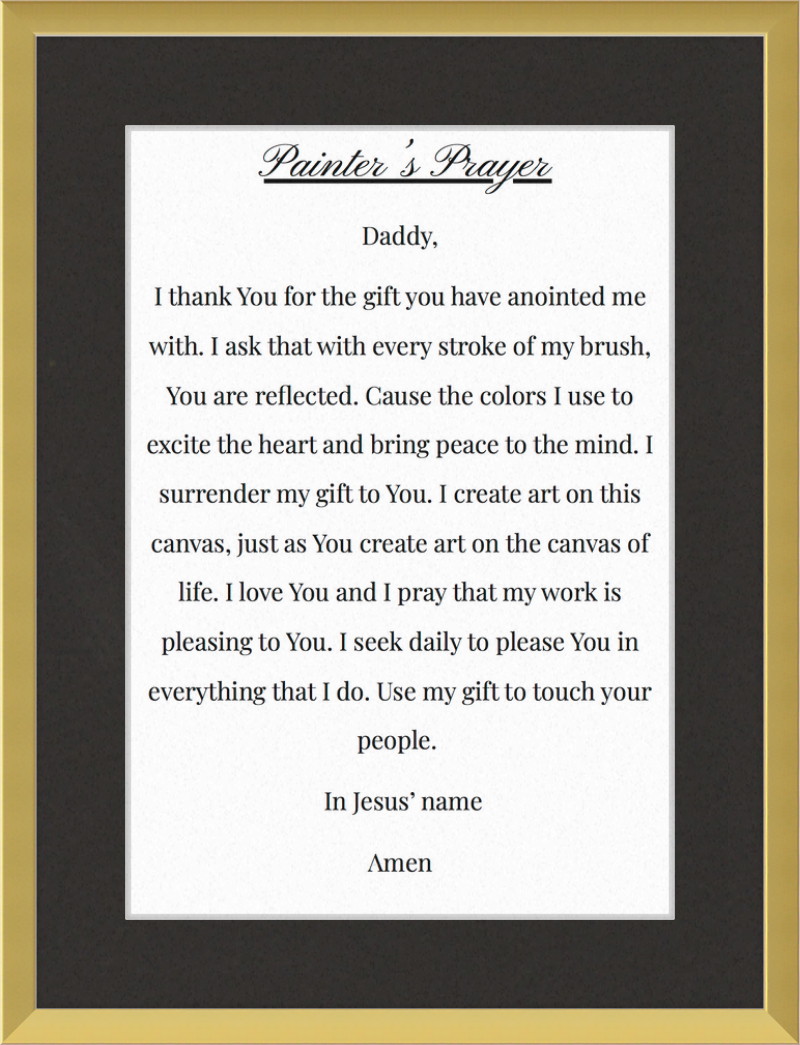 The Painters prayer