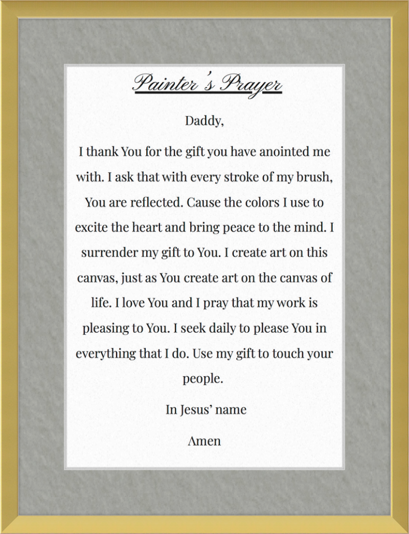 The Painters prayer