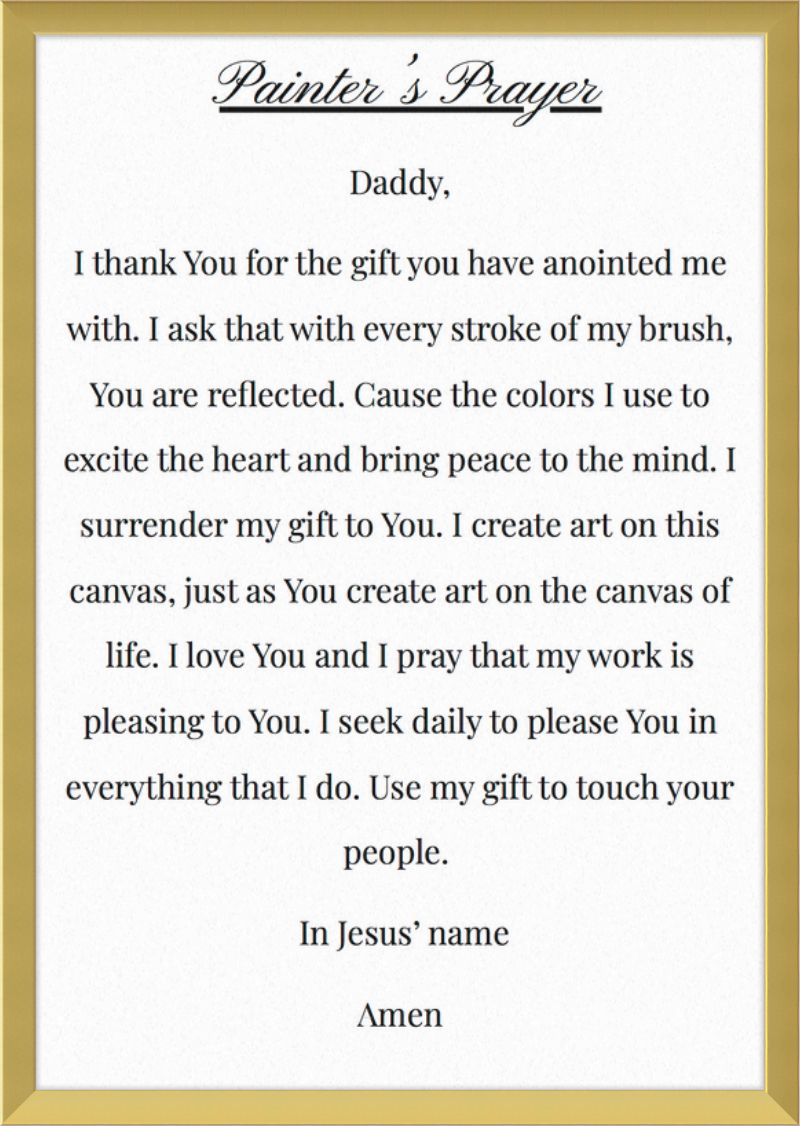 The Painters prayer