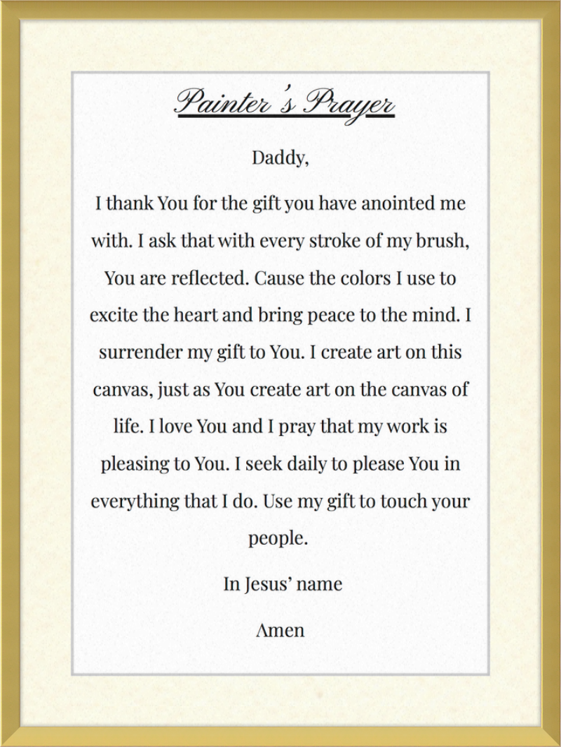 The Painters prayer