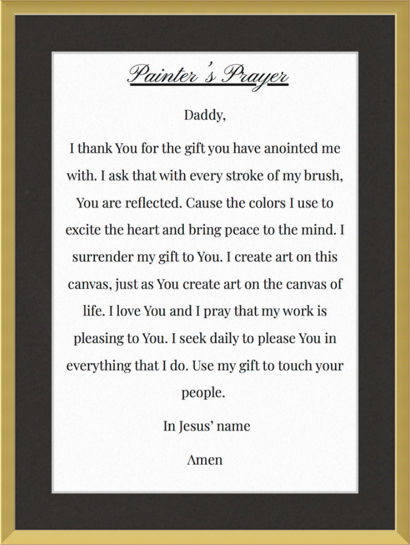 The Painters prayer