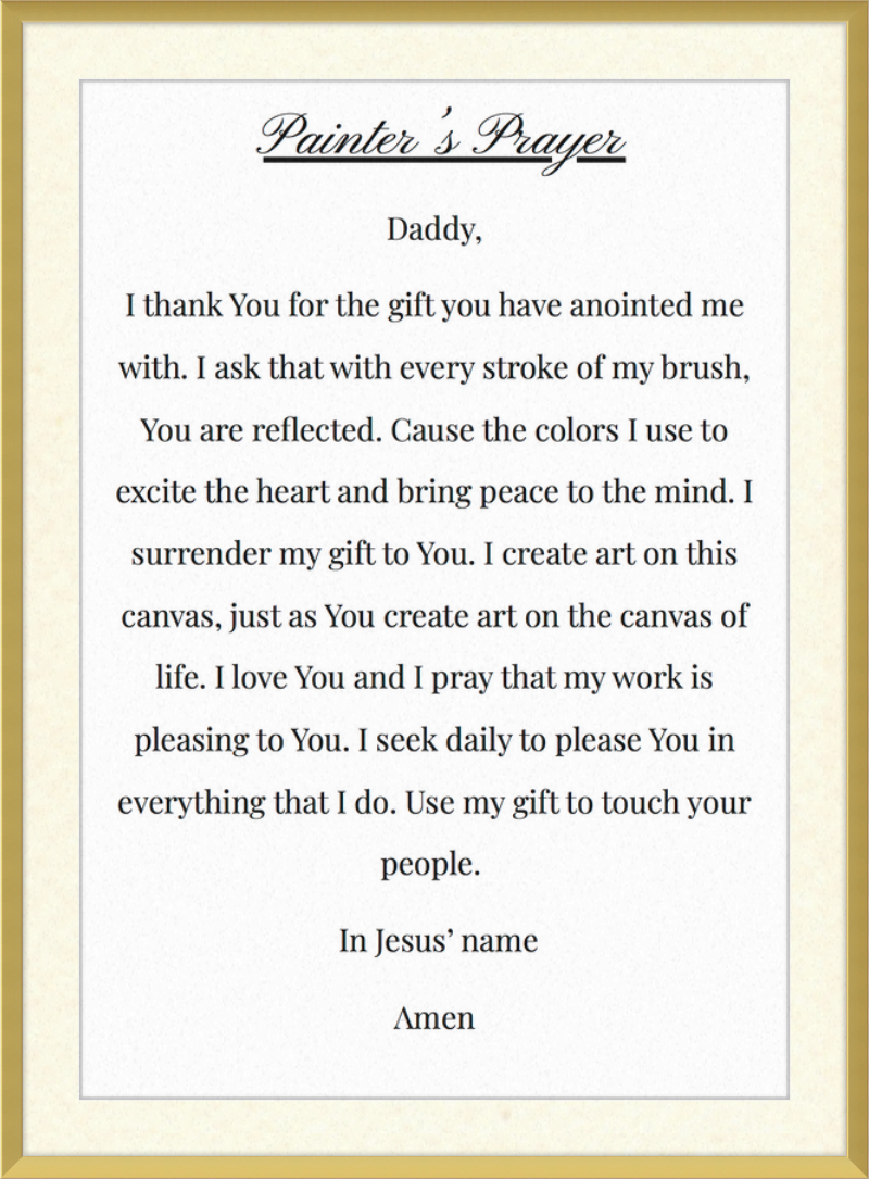 The Painters prayer