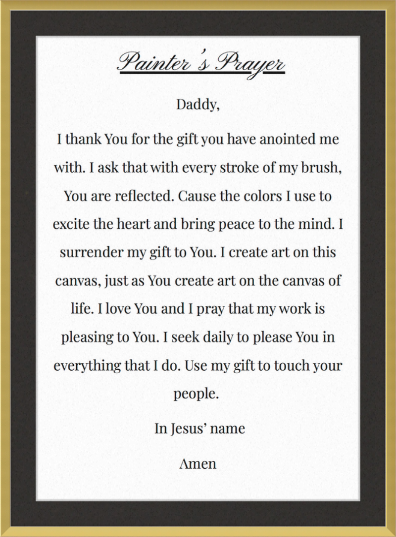 The Painters prayer