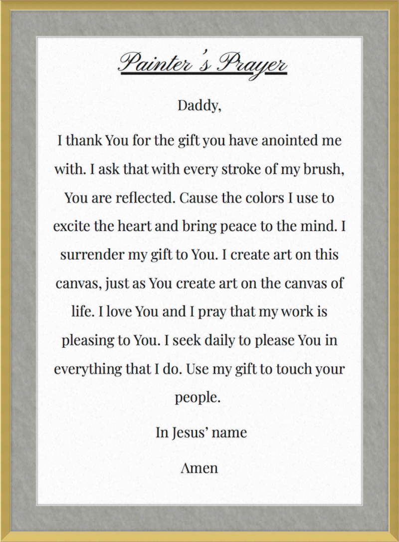 The Painters prayer