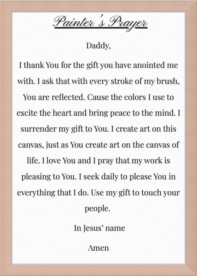 The Painters prayer