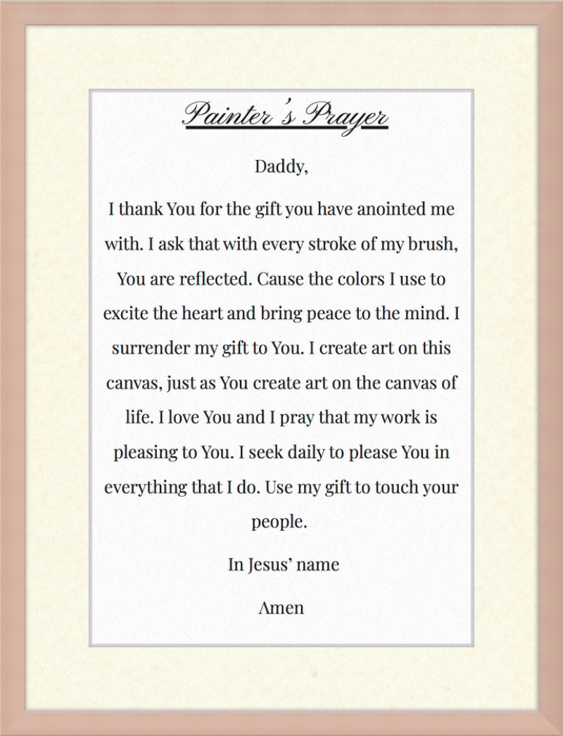 The Painters prayer