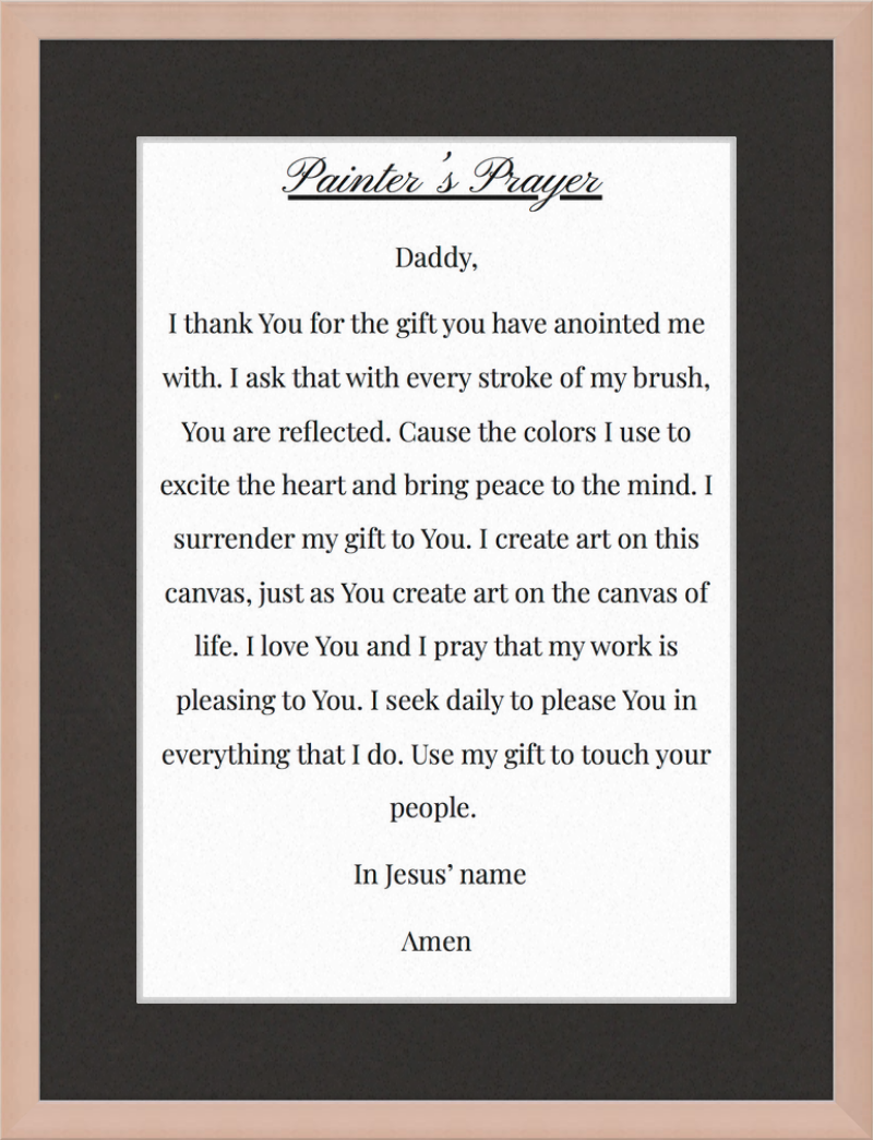 The Painters prayer