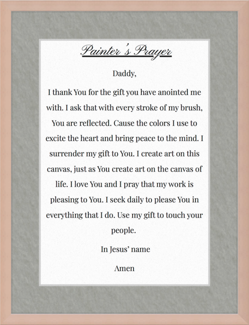 The Painters prayer