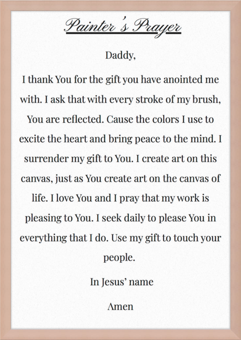 The Painters prayer