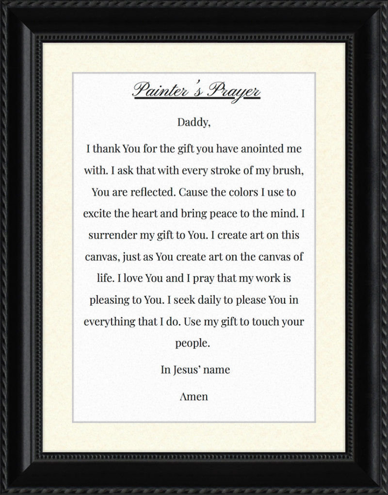 The Painters prayer