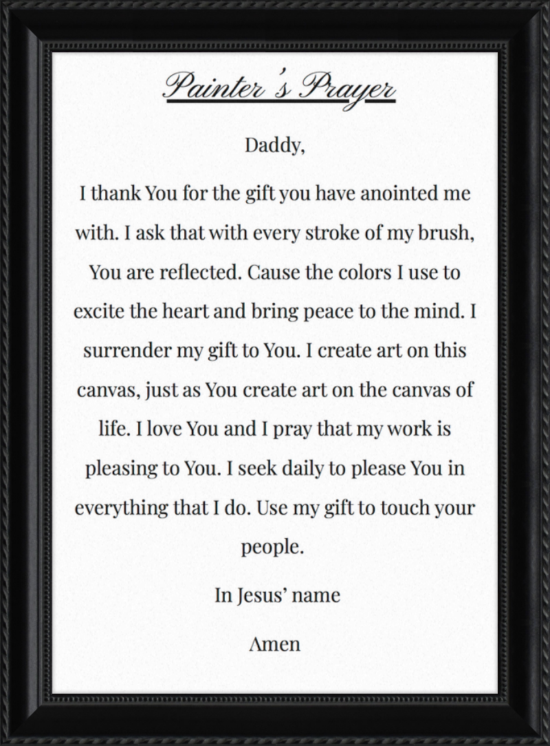 The Painters prayer