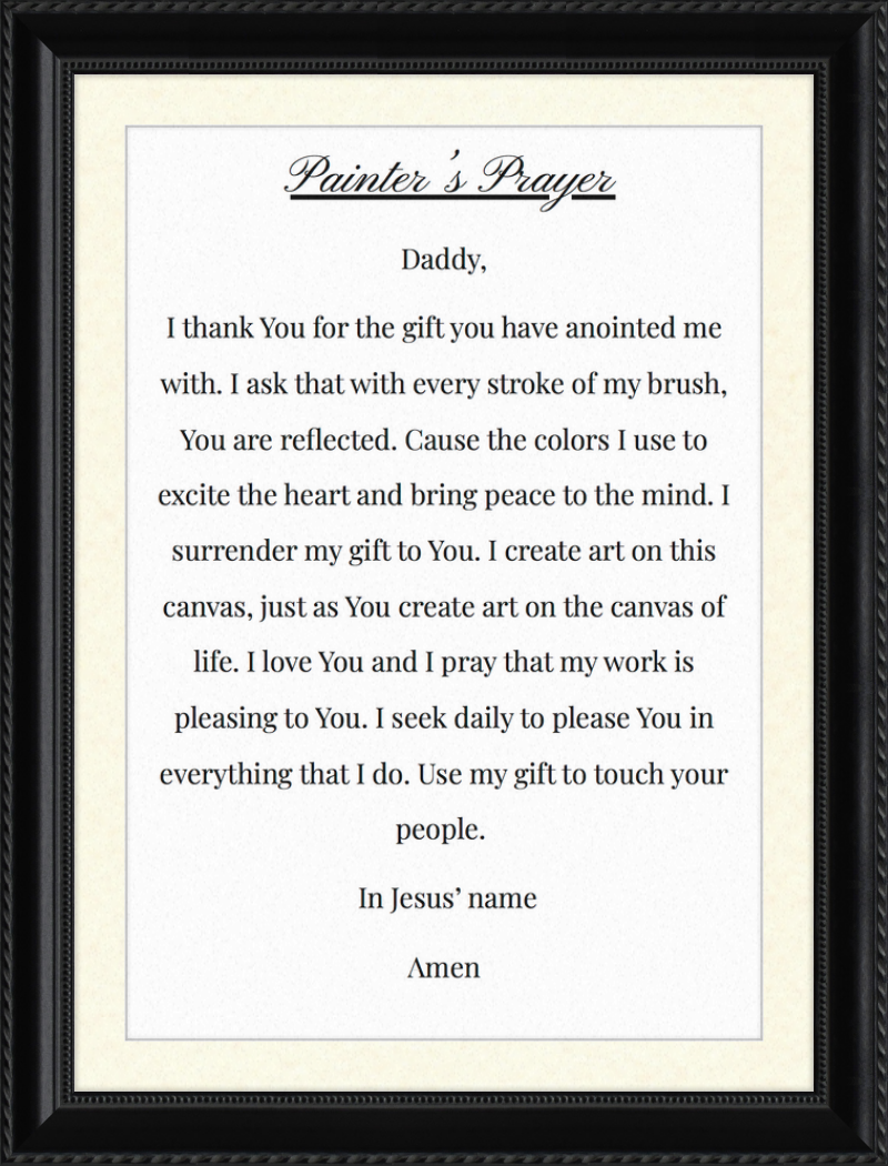 The Painters prayer