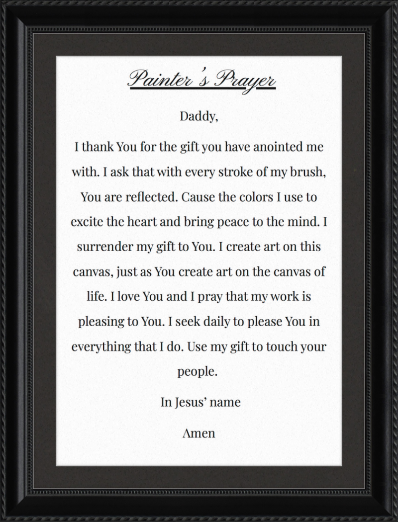 The Painters prayer