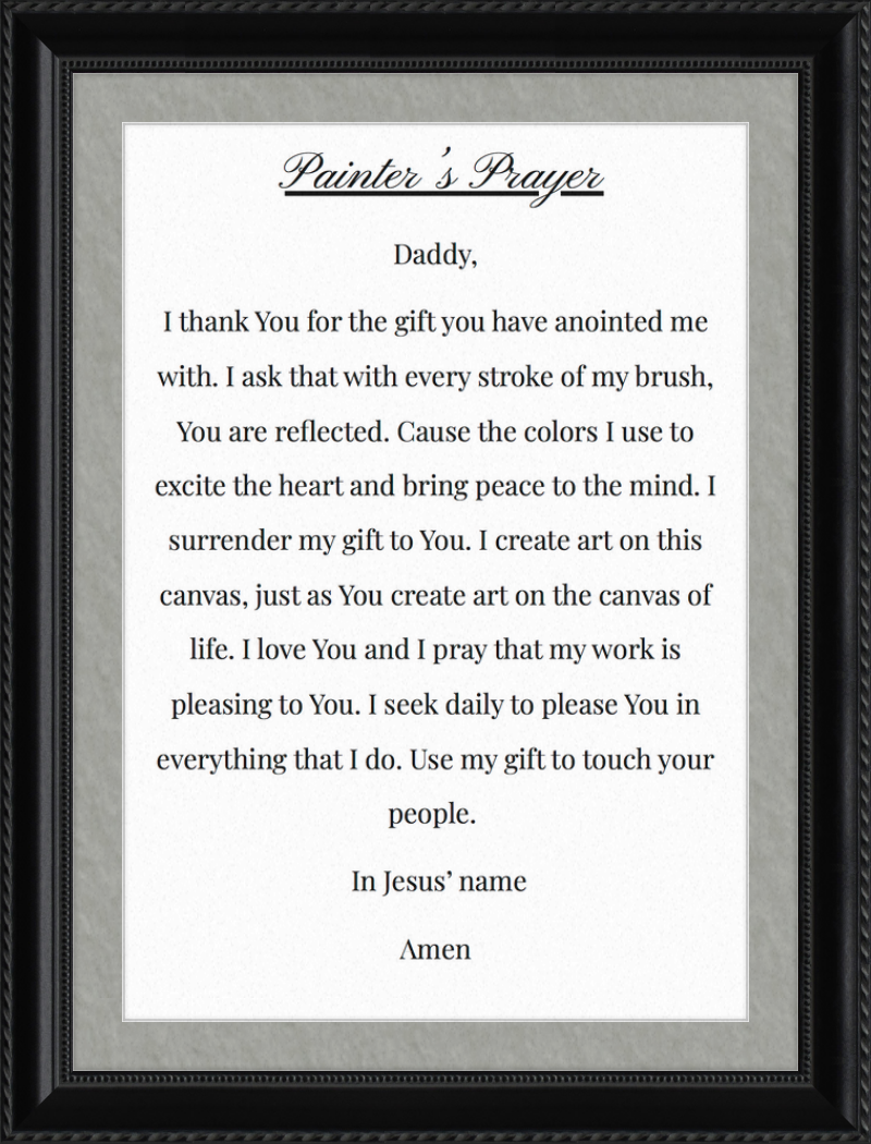 The Painters prayer