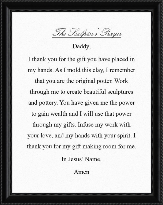 Sculptor's Prayer