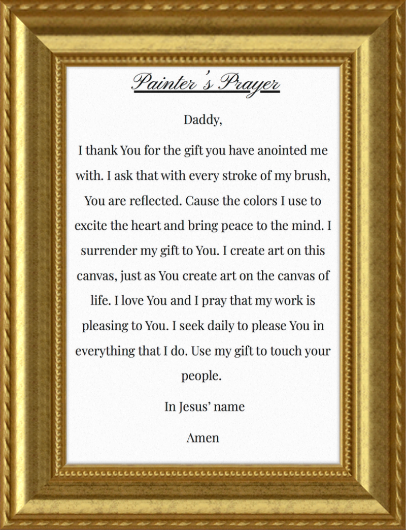 The Painters prayer