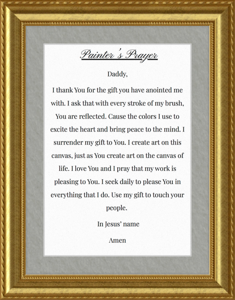 The Painters prayer