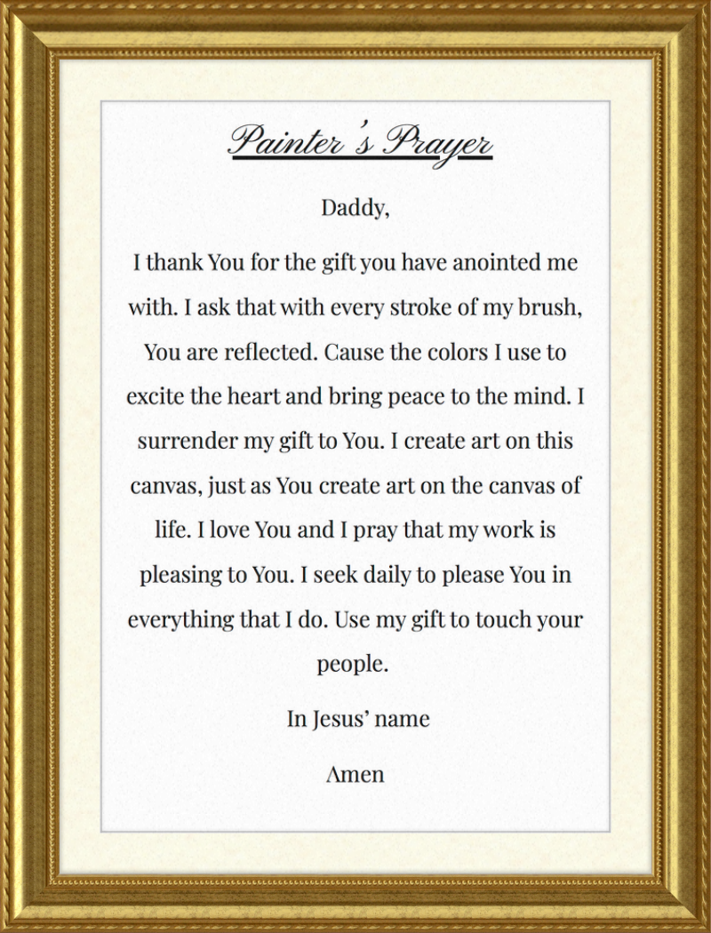 The Painters prayer