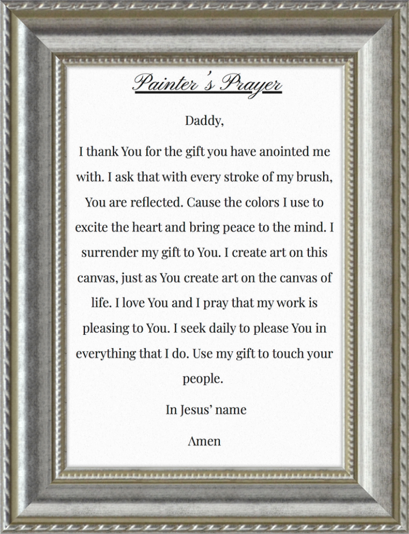 The Painters prayer